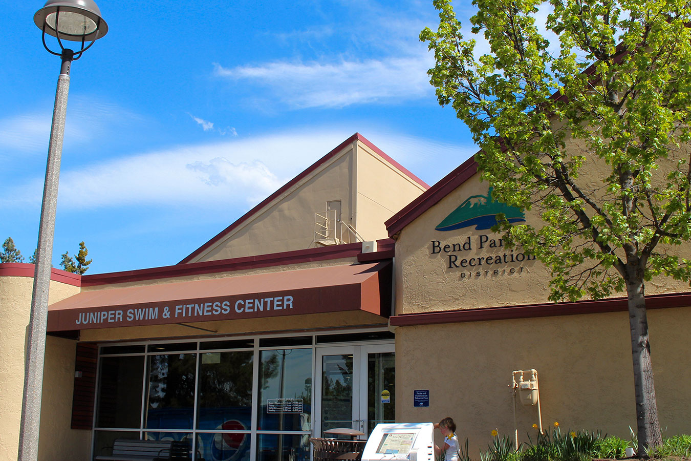 Picture of Juniper's exterior entrance.