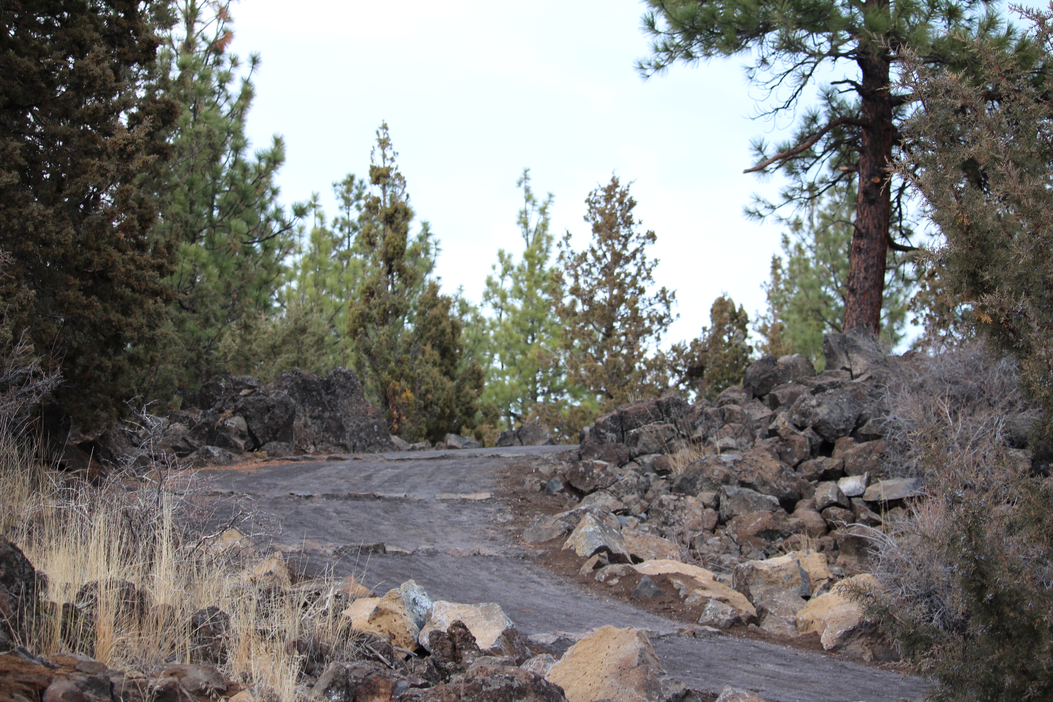 The aggregate trail through Stone Creek natural area