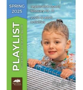 Playlist cover with smiling child at pool's edge